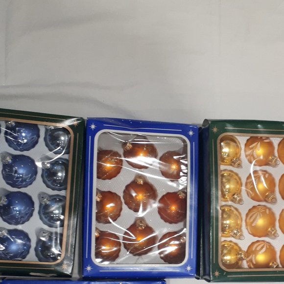 holiday designed like glass ornaments from Europe made in Poland NWT - Picture 1 of 5